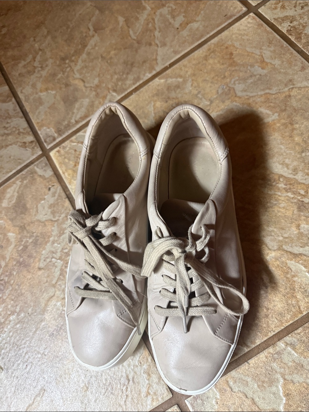 Vince Women's Sneakers in Light Taupe